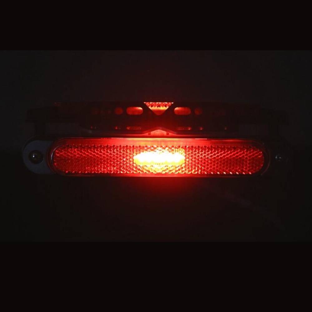 Lampa gabarit 170x23, LED, rosie, cu suport, 12-36V, cu catadioptru, FT-065 C+K Fristom