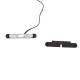 Lampa gabarit 170x23, LED, alba, cu suport, 12-36V, cu catadioptru, FT-065 B+K Fristom