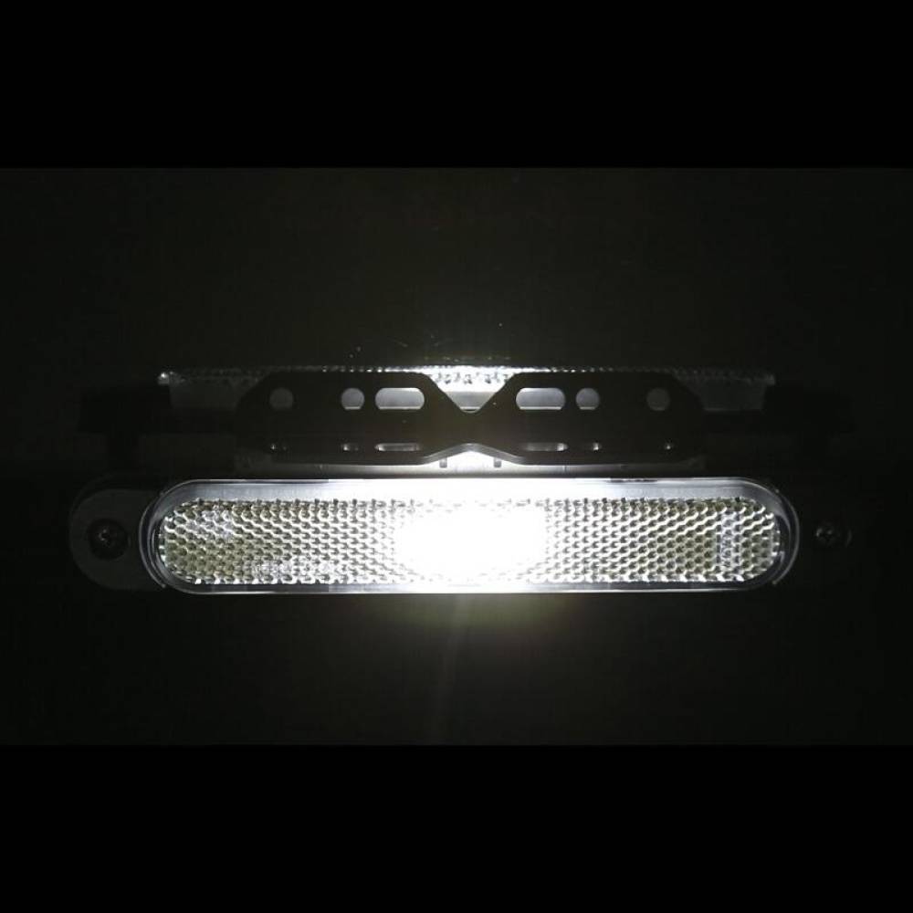 Lampa gabarit 170x23, LED, alba, cu suport, 12-36V, cu catadioptru, FT-065 B+K Fristom