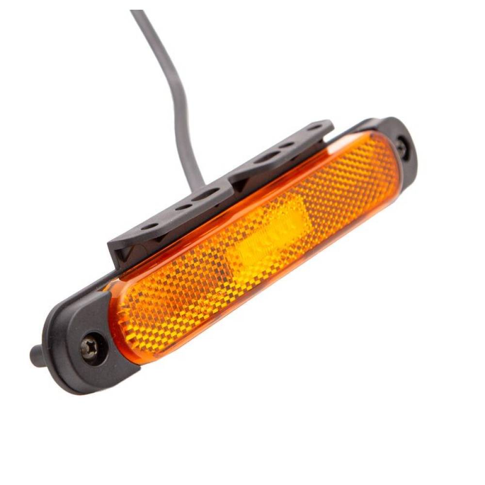 Lampa gabarit 170x23, LED, galbena, cu suport, 12-36V, cu catadioptru, FT-065 Z+K Fristom