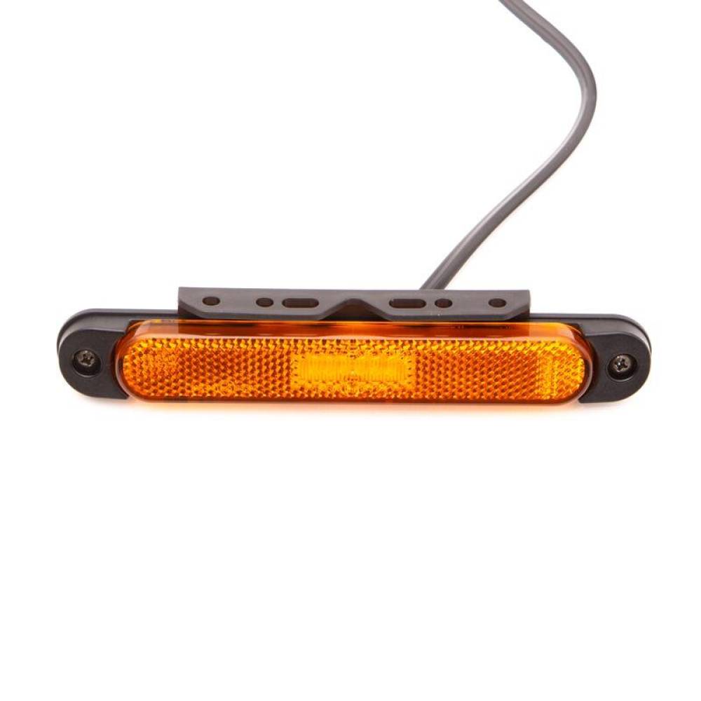 Lampa gabarit 170x23, LED, galbena, cu suport, 12-36V, cu catadioptru, FT-065 Z+K Fristom