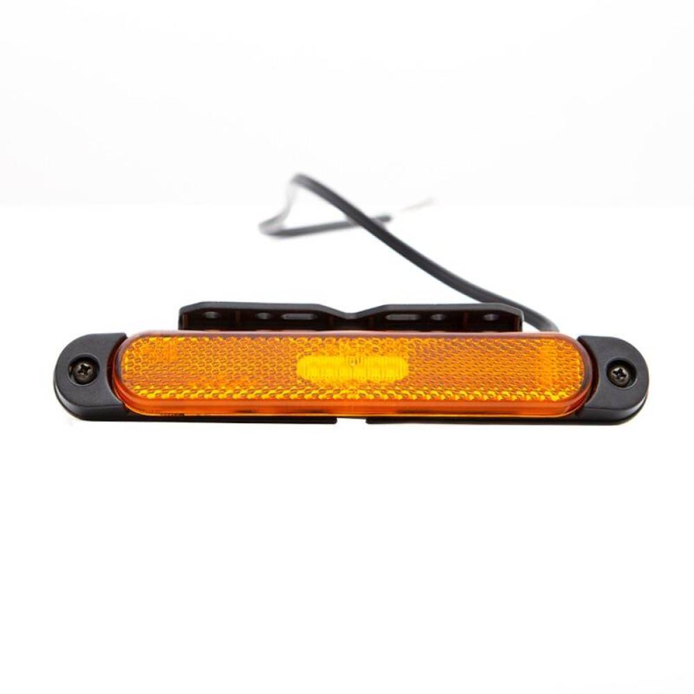 Lampa gabarit 170x23, LED, galbena, cu suport, 12-36V, cu catadioptru, FT-065 Z+K Fristom