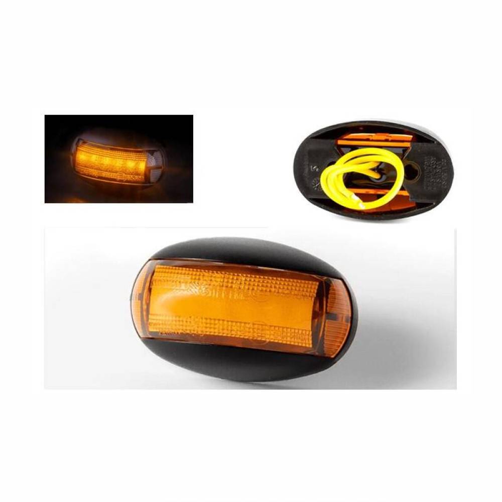 Lampa gabarit 60x38, LED, galbena, 12-36V, cu suport, FT-067 Z Fristom