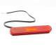 Lampa gabarit 135x23, LED, rosie, 12-36V, autoadeziva, cu catadioptru, FT-065 C TAPE Fristom Lampa gabarit 135x23, LED, rosie, 12-36V, autoadeziva, cu catadioptru, FT-065 C TAPE Fristom