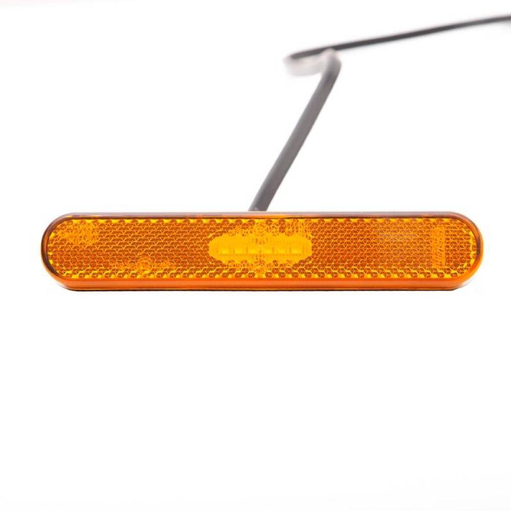 Lampa gabarit 135x23, LED, galbena, 12-36V, autoadeziva, cu catadioptru, FT-065 Z TAPE Fristom Lampa gabarit 135x23, LED, galbena, 12-36V, autoadeziva, cu catadioptru, FT-065 Z TAPE Fristom
