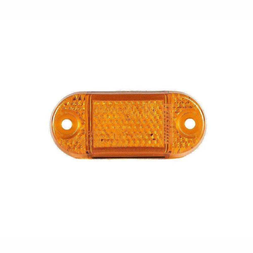 Lampa gabarit 65x28, LED, galbena, 12-36V, cu catadioptru, FT-062 Z Fristom Lampa gabarit 65x28, LED, galbena, 12-36V, cu catadioptru, FT-062 Z Fristom