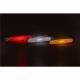 Lampa gabarit 135x23, LED, alba, 12-36V, autoadeziva, cu catadioptru, FT-065 B TAPE Fristom