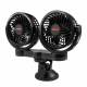 Ventilator dublu 12V, 2xfi10cm, 6W, prindere ventuza, 2 viteze, PRO Series, 03010 Amio
