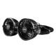 Ventilator dublu 24V, 2xfi10cm, 10W, prindere clips la parasolar, 2 viteze, PRO Series, 03013 Amio