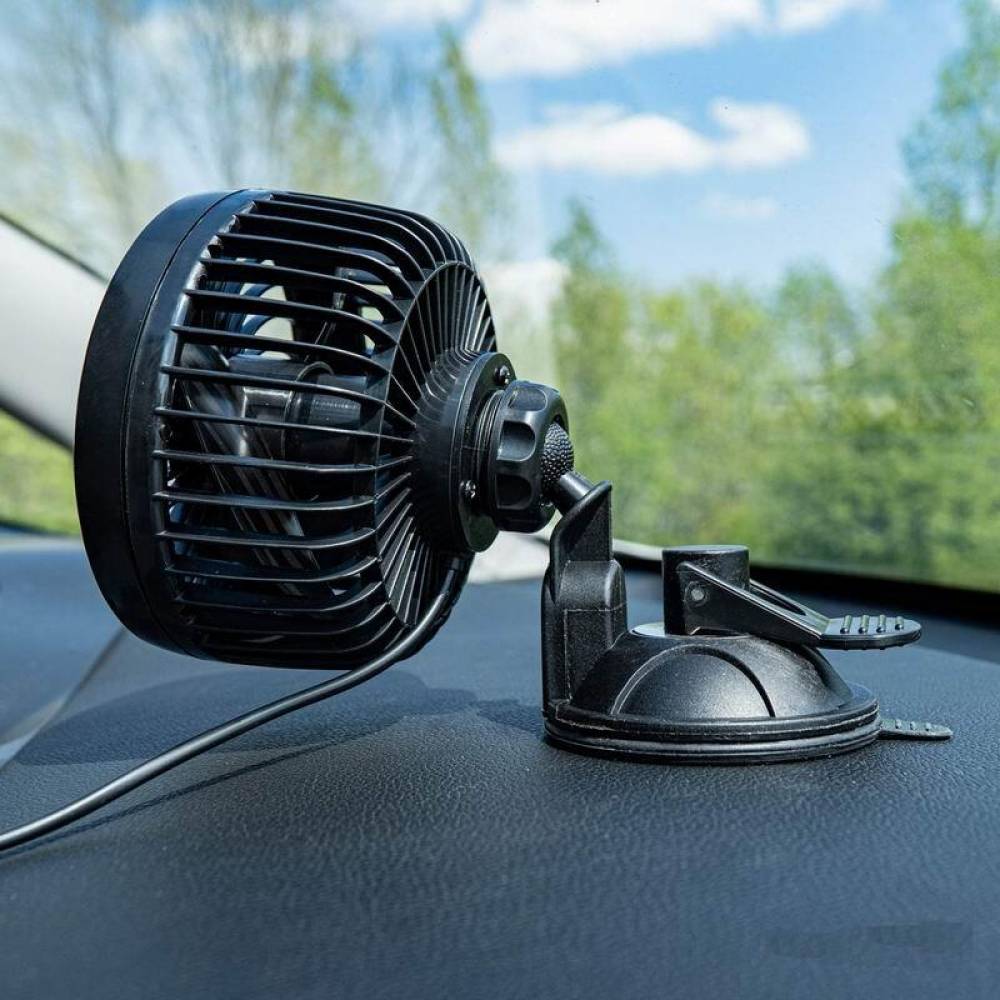 Ventilator 24V, fi15cm, 10W, prindere ventuza, 2 viteze, PRO Series, 03004 Amio 