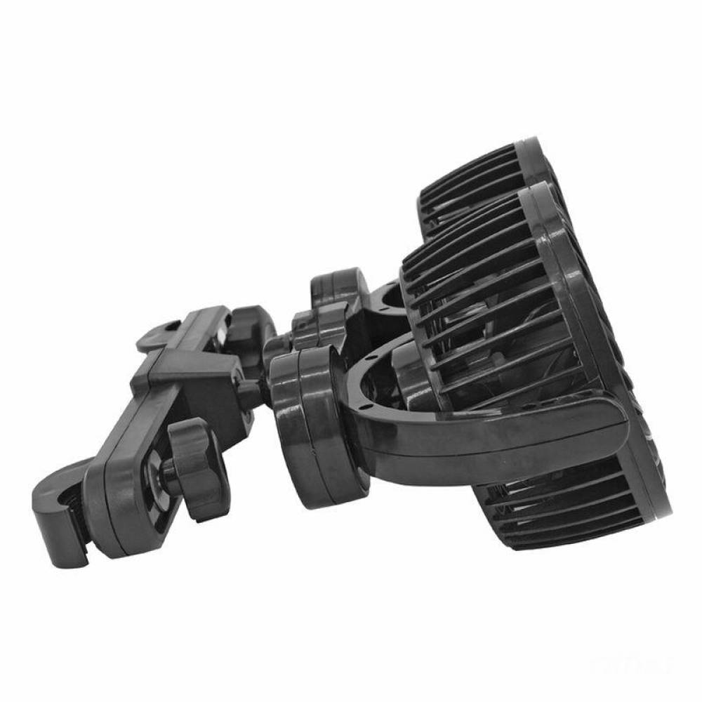 Ventilator dublu 12V, 2xfi10cm, 6W, prindere pe tetiera, 2 viteze, PRO Series, 03008 Amio