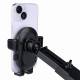 Suport telefon cu ventuza, cu brat extensibil telescopic, pentru bord si parbriz, 02917 Amio