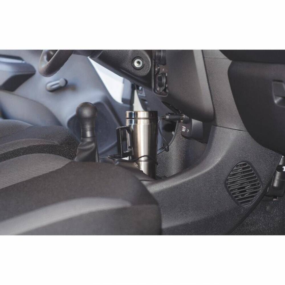 Cana electrica 300ml cu ceasca termos 200ml, 12V, pentru masina, van si rulota, COFMUG1 Car+ Cana electrica 300ml cu ceasca termos 200ml, 12V, pentru masina, van si rulota, COFMUG1 Car+