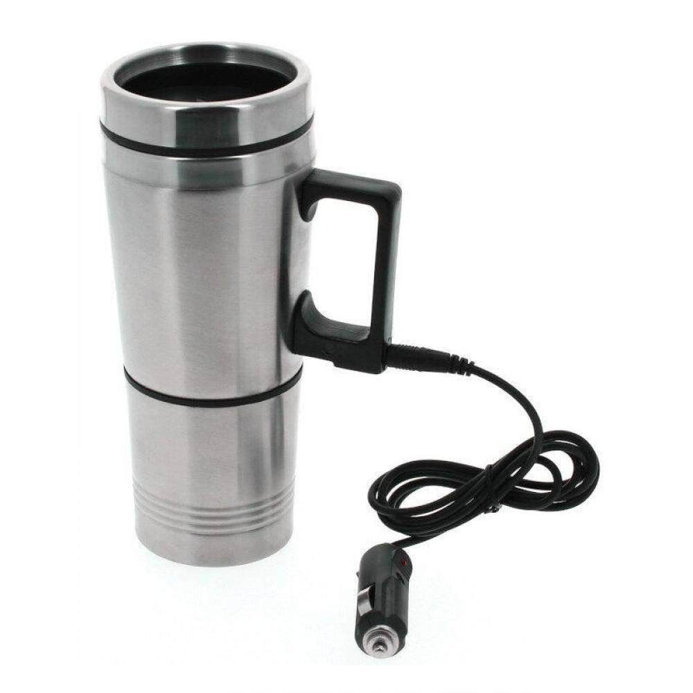 Cana electrica 300ml cu ceasca termos 200ml, 12V, pentru masina, van si rulota, COFMUG1 Car+ Cana electrica 300ml cu ceasca termos 200ml, 12V, pentru masina, van si rulota, COFMUG1 Car+
