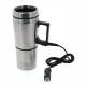 Cana electrica 300ml cu ceasca termos 200ml, 12V, pentru masina, van si rulota, COFMUG1 Car+ Cana electrica 300ml cu ceasca termos 200ml, 12V, pentru masina, van si rulota, COFMUG1 Car+