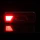 Lampa stop 360x135mm, 5 functii, LED Neon, cu triunghi, ceata si mers inapoi, semnalizare dinamica, dreapta, CA7027 247Lighting