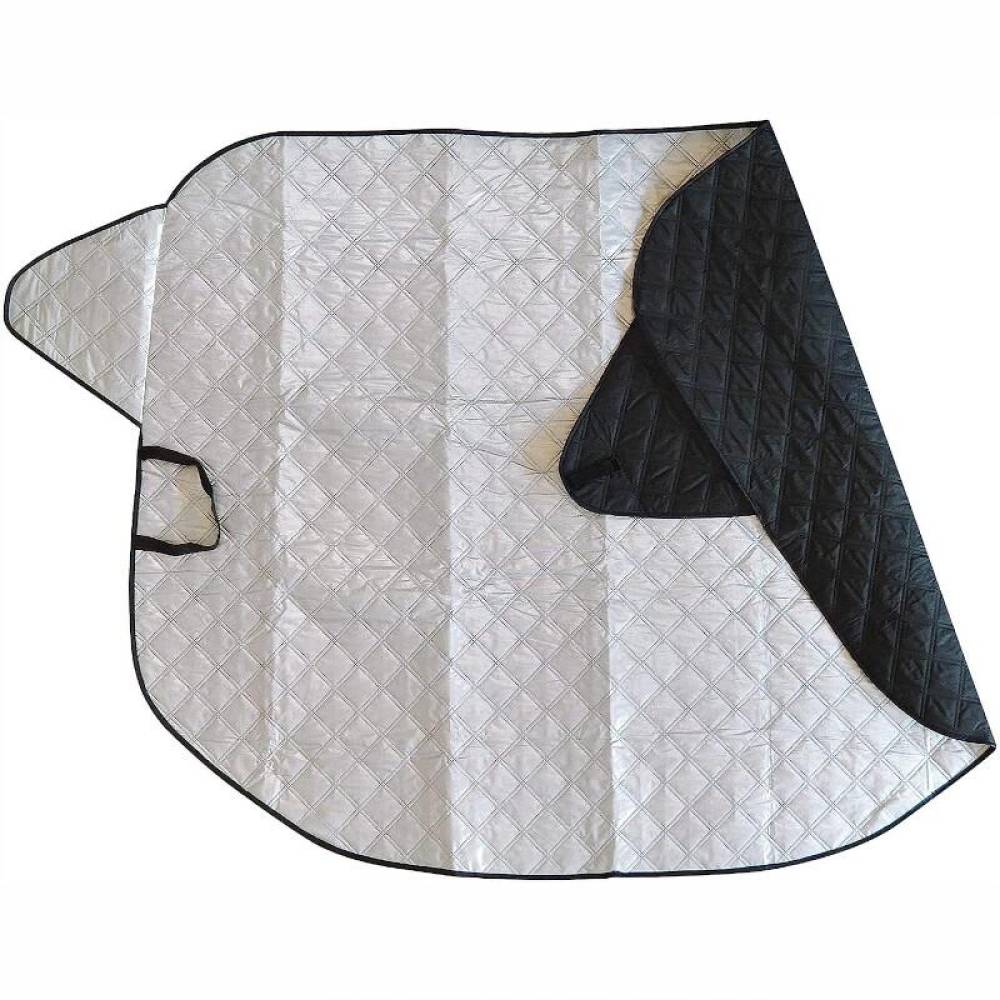 Husa protectie parbriz 190x122, parasolar vara-iarna, cu magneti si saculet depozitare LAWIS0M SwissDrive