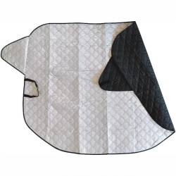 Husa protectie parbriz 190x122, parasolar vara-iarna, cu magneti si saculet depozitare LAWIS0M SwissDrive
