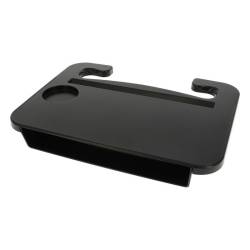 Masuta organizator auto multifunctionala, 2in1, prindere pe volan sau intre scaune, pentru laptop, tableta, pahare, DPT1520 Car+