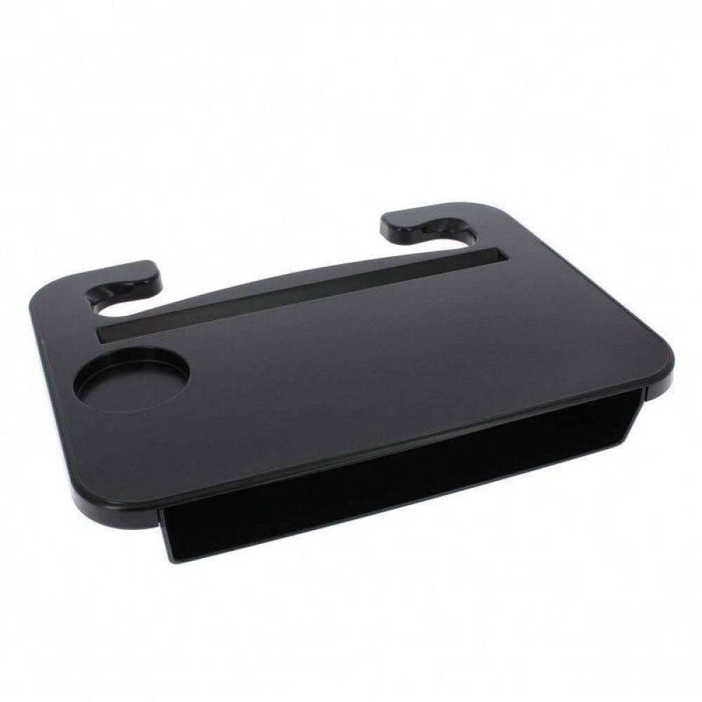 Masuta organizator auto multifunctionala, 2in1, prindere pe volan sau intre scaune, pentru laptop, tableta, pahare, DPT1520 Car+