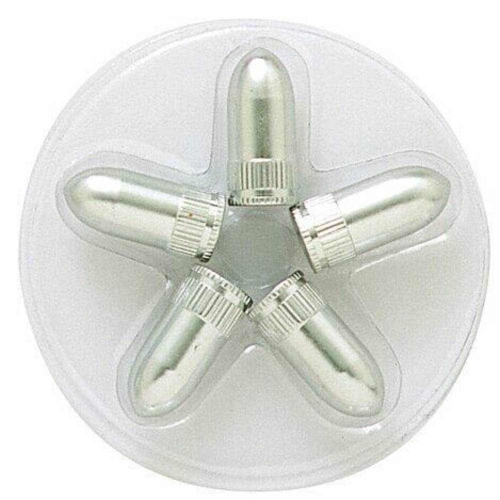 Ornament capacele valva, Bullet, aluminiu, set 5 bucati, 4006800 RaceSport 