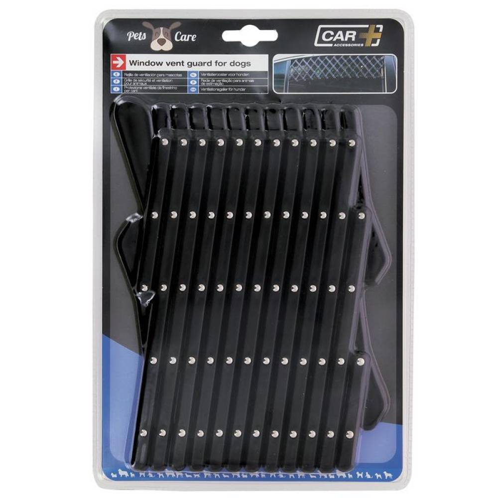 Grila aerisire geam auto, extindere pana la 80cm, pentru animale de companie, WWGRILL Car+