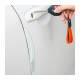 Set 2 bucati protectie usa, 2x170mm, transparente, 0000085 Car+
