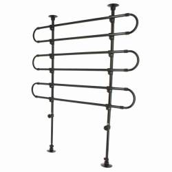 Grilaj separator cu gratii portbagaj, negru, pentru animale sau marfuri, ajustabil, 3012354 Car+
