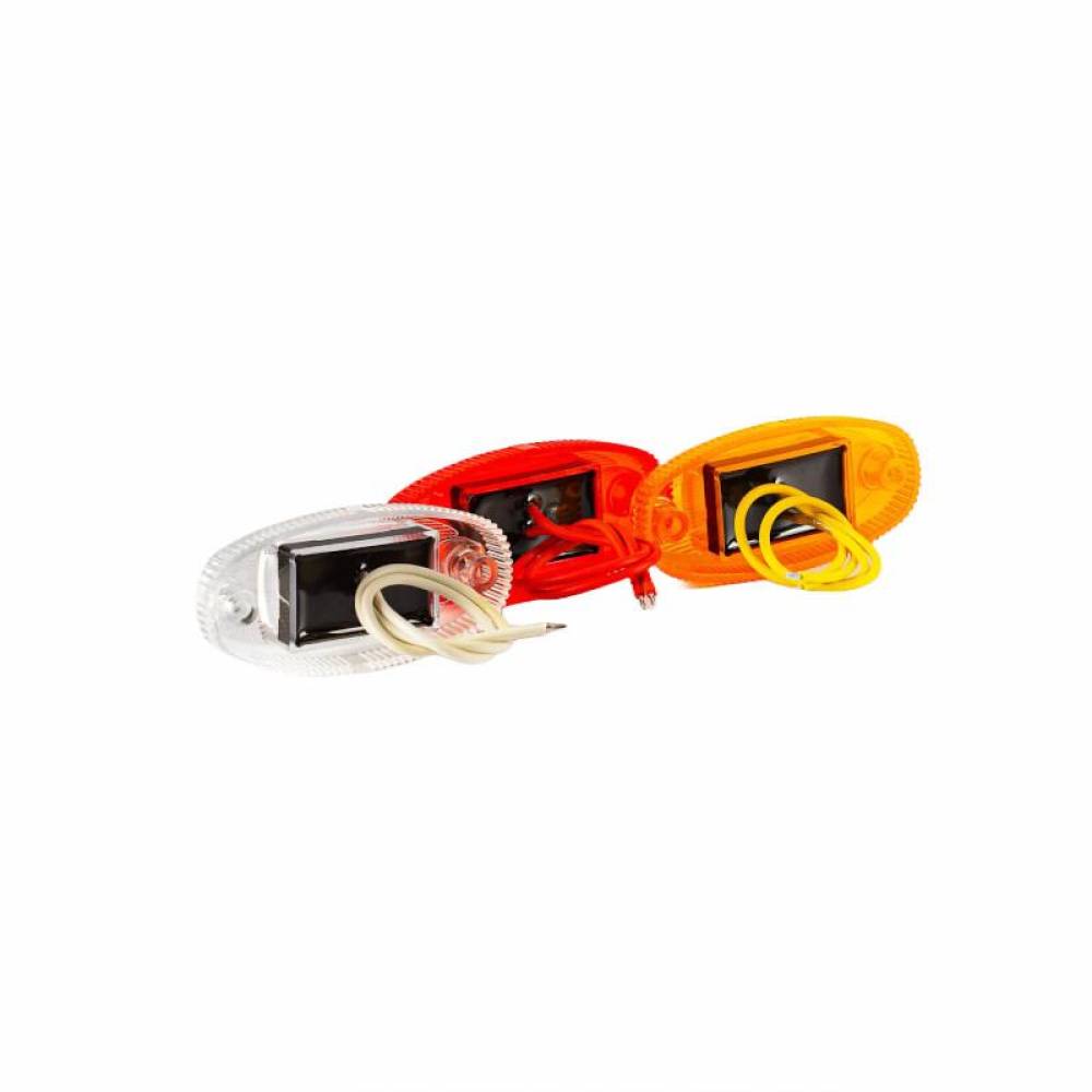 Lampa gabarit 74x36, LED, rosie, 12-24V, FT-068 C Fristom