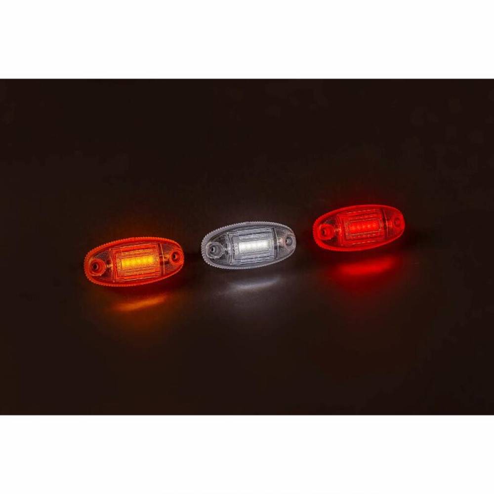 Lampa gabarit 74x36, LED, rosie, 12-24V, FT-068 C Fristom