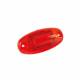 Lampa gabarit 74x36, LED, rosie, 12-24V, FT-068 C Fristom