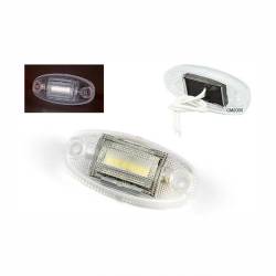 Lampa gabarit 74x36, LED, alba, 12-24V, FT-068 B Fristom