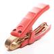 Cleste cablu curent, 16cm, clema crocodil, 1000A, pentru cablu 50qmm, rosu S22 Saper