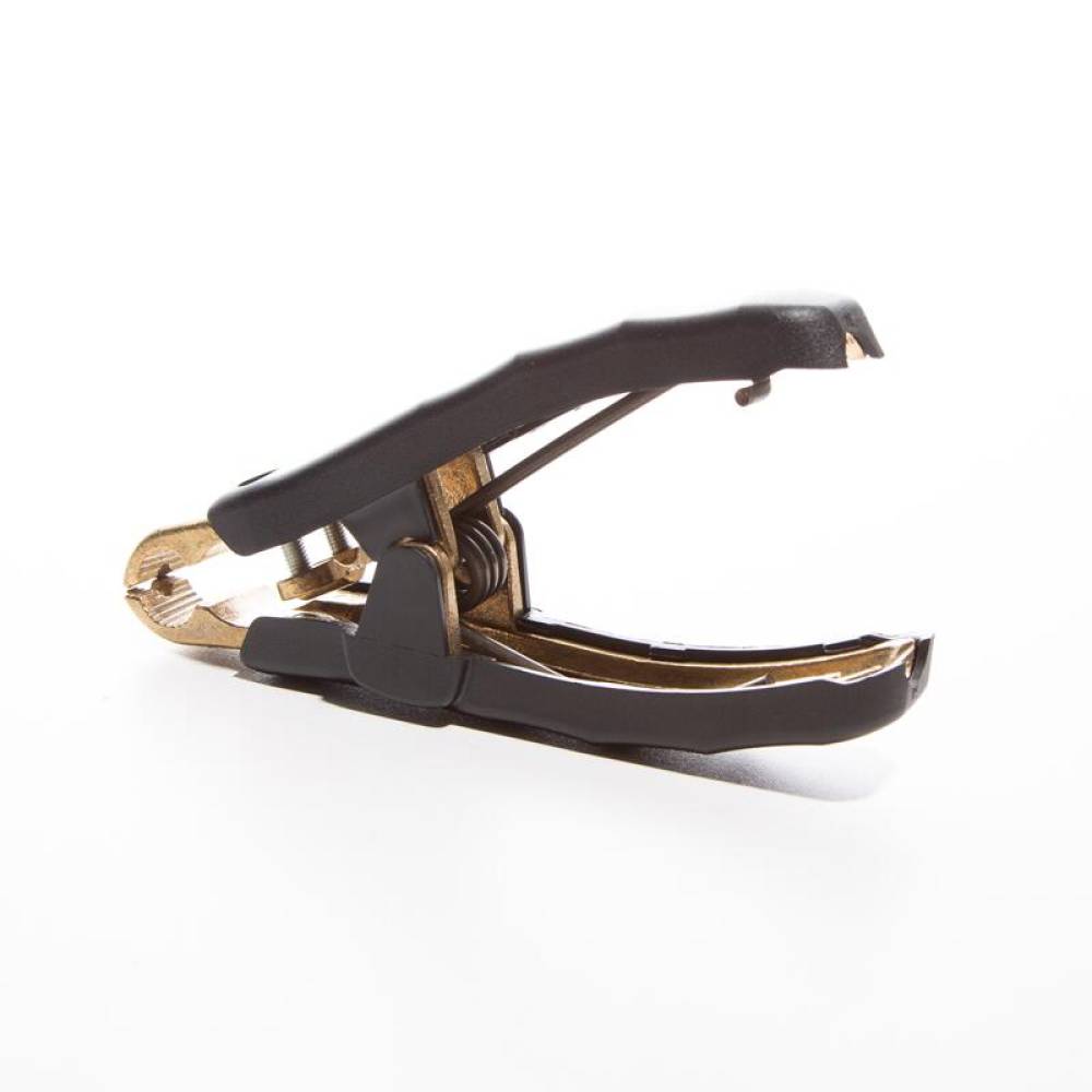 Cleste cablu curent, 16cm, clema crocodil, 1000A, pentru cablu cu grosimea pana in 50qmm2, negru S22 Saper