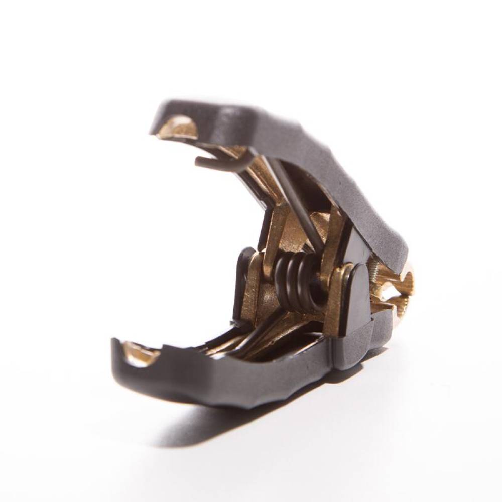 Cleste cablu curent, 16cm, clema crocodil, 1000A, pentru cablu cu grosimea pana in 50qmm2, negru S22 Saper