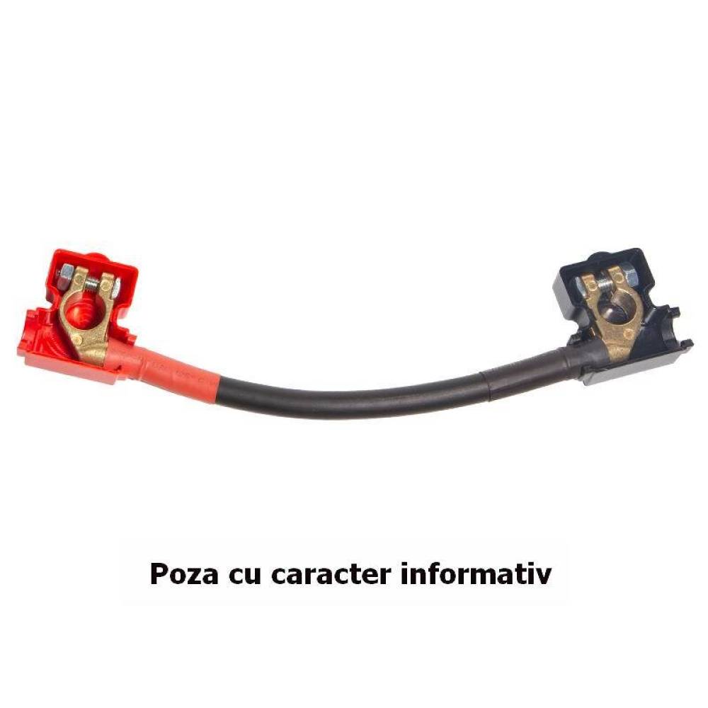 Cablu conector baterii, 25cm, grosime 50mm2, borne din alama, 24V, S19 Saper