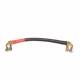 Cablu conector baterii, 25cm, grosime 50mm2, borne din alama, 24V, S19 Saper