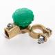 Borna acumulator cu decuplare rapida, verde, 105gr, plus S2-V Saper