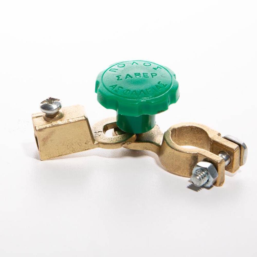 Borna acumulator cu decuplare rapida, verde, 105gr, plus S2-V Saper