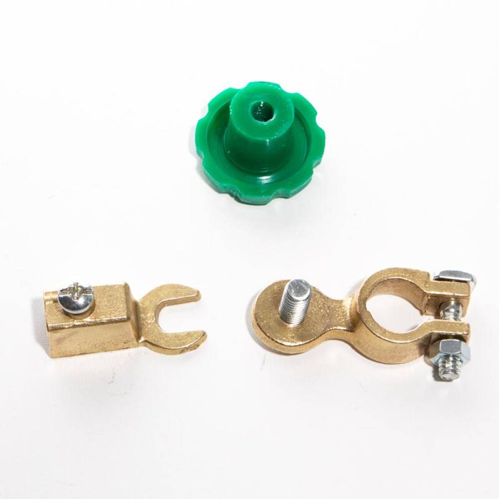 Borna acumulator cu decuplare rapida, verde, 105gr, plus S2-V Saper
