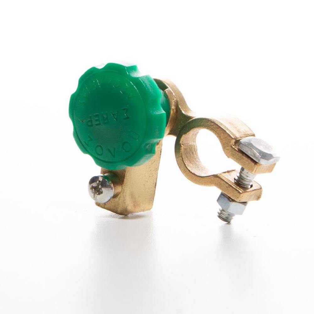 Borna acumulator cu decuplare rapida, verde, 105gr, plus S2-V Saper