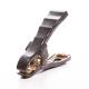 Cleste cablu curent, 15cm, clema crocodil, 400-600A, pentru cablu intre 16 - 35 qmm, negru S20 Saper