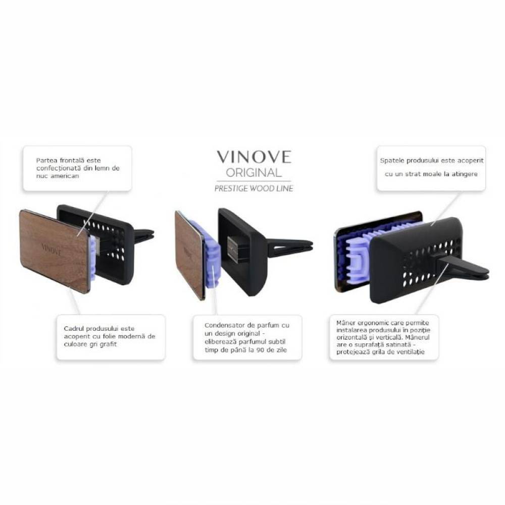 Odorizant auto premium, Prestige Wood Line, Milano, V11054 Vinove Odorizant auto premium, Prestige Wood Line, Milano, V11054 Vinove