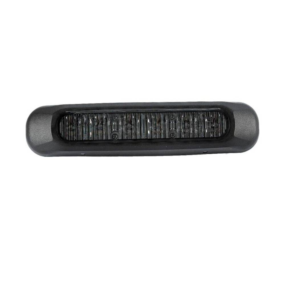 Proiector stroboscopic, LED, girofar grila, 6 functii, 12-24V, 132.2 x 28.2mm, rosu, FT-200C Fristom