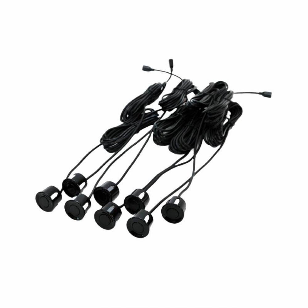 Set 8 senzori parcare, fi 22mm, fata-spate, cu monitor LED GRAF, 01559 Amio