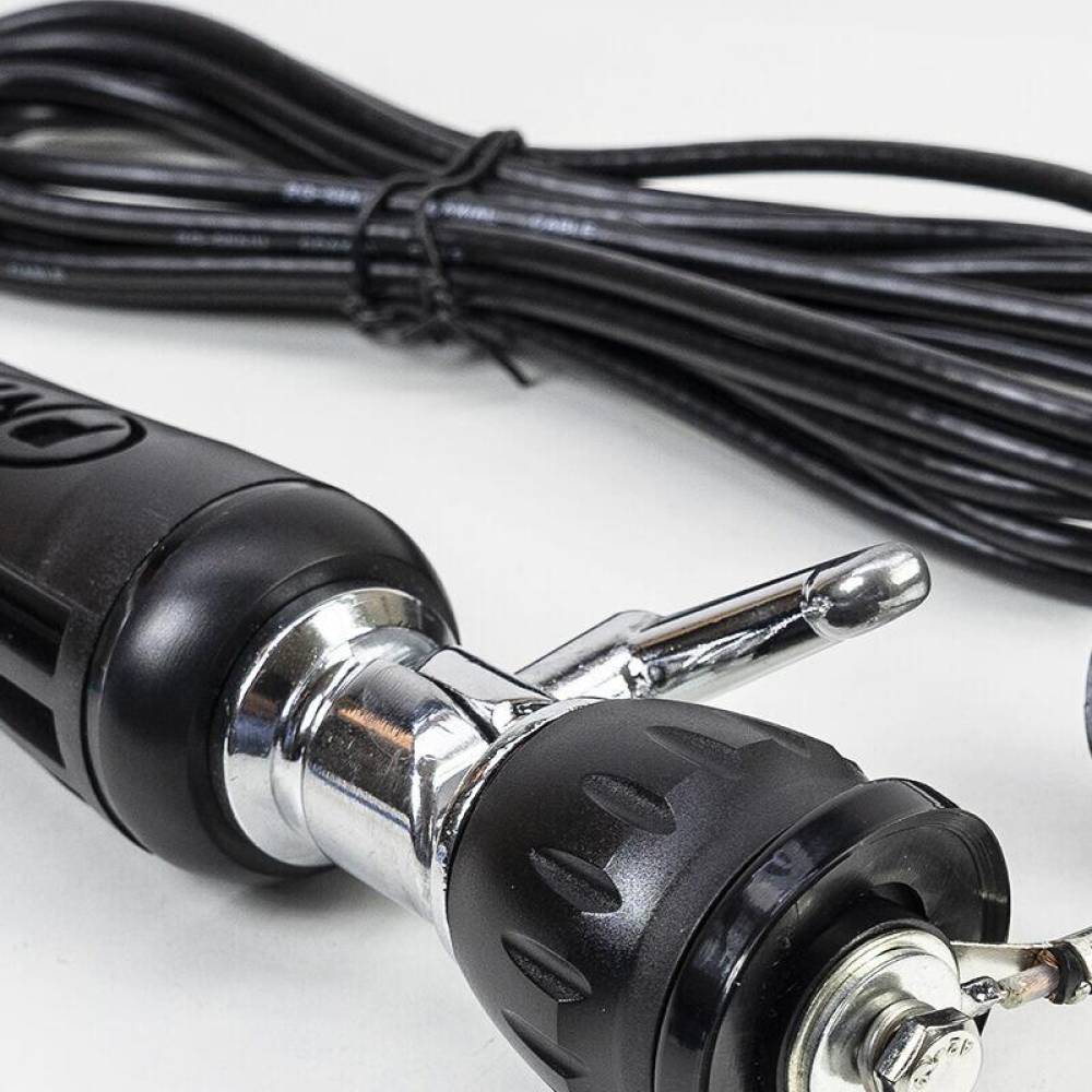Antena statie CB 100cm, rabatabila, cu iluminare, cu cablu, montura fixa, tip fluture, LED 1000 PNI 