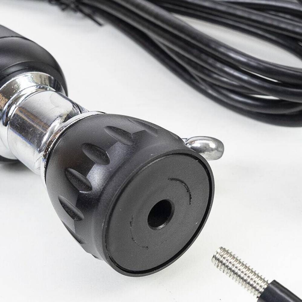 Antena statie CB 100cm, rabatabila, cu iluminare, cu cablu, montura fixa, tip fluture, LED 1000 PNI 