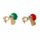 Set 2 borne acumulator cu decuplare rapida, rosu-verde, KITS2 Saper