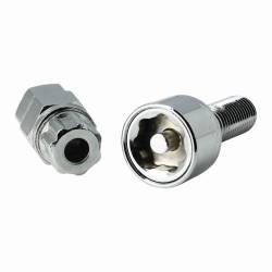 Set 4 prezoane antifurt, Security Wheel Locks, 14x1,25 x L27 conic, 2 chei BZH2527 Butzi