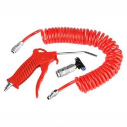 Furtun cu pistol aer cabina si mufa fi6, 5mx8mm, 13atm, Mercedes MP3, 58166 Carmotion